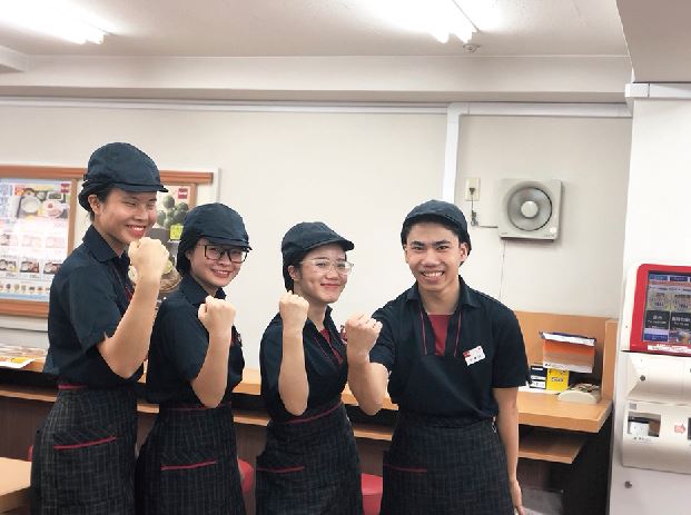 男子学生の一日食事