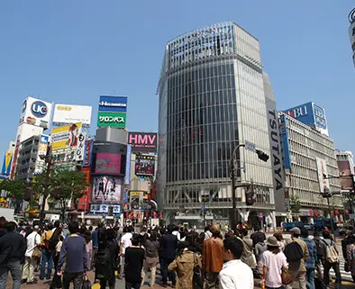 渋谷スクランブル交差点